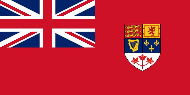 Canadian Red Ensign 1957–1965